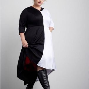 Disney Cruella Hooded Dress - Scuba Multi Size 2